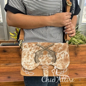 Nueva moda de mujer cuero de vaca grabado con láser cuero de ante genuino bandolera minimalista moda elegante bolsos de hombro Logo - Product Image 1