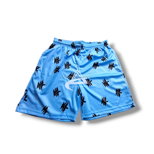 Short d'entraînement en tissu de haute qualité pour hommes Short de sport taille moyenne survêtement Short de bain Poches tissées - Product Image 1