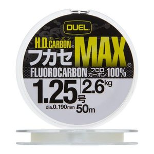 DUEL H.D.CARBON ®   Línea de Pesca MAX Fluorocarbono 100% 50m (Número: 1/1.25/1.5/1.75/2/2.5/3) - Product Image 2