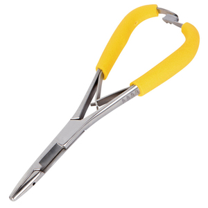 Cao cấp thép không gỉ găng tay kéo kẹp Fly buộc câu cá kẹp-cho trường học cũ kỹ thuật - Product Image 1