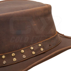 New Arrival Leather <b>Hats</b> Wholesale Design <b>Light</b> Weight Leather <b>Hats</b> Solid Color New Fashion Leather <b>Hats</b> - Product Image 3