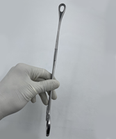 Éponge de Foerster de qualité supérieure avec mâchoires droites dentelées 240 mm/24 cm, instruments chirurgicaux hémostatiques en acier inoxydable