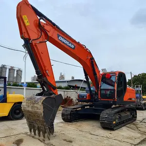 Escavadoras usadas Doosan Dx225 Crawler Excavator machine dx225LCA Máquinas de equipamentos pesados para venda