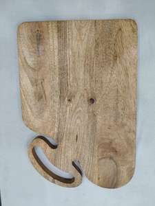 CRAFTS GALORE Tabla de Cortar Rectangular de Madera Resistente, 1.5 cm de Grosor, Apta para Lavavajillas, para Carnicería, Aves y Pescado, con Diseño Duradero - Product Image 2