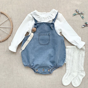 Mono sin Mangas Estilo Vaquero 2025 para Bebés Niños y Niñas, Body para Niños Pequeños con Diseño Único - Product Image 4