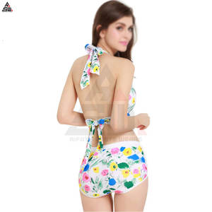 Nouvelle conception de maillot de bain pour femmes, vente en gros, personnalisable, haute qualité, 100% polyester, respirant, séchage rapide, imprimé par sublimation - Product Image 5