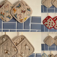 Prix de gros – Plaques chauffantes et dessous de plat 100 % coton pur – Accessoires de cuisine personnalisés