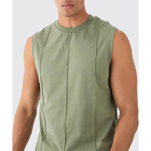 Débardeur Homme de Haute Qualité Sans Manches Vêtement de Sport Vêtement de Sport Quotidien Débardeur Homme - Product Image 3