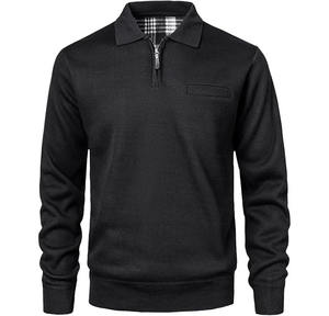 Sudadera de Invierno para Hombre, 100% Algodón, Tinte Liso, Transpirable y de Secado Rápido, con Puños Acanalados Premium y Diseño de Bolsillo - Product Image 1