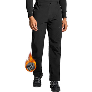 Pantalones de esquí OEM personalizados para hombre con interior térmico, carcasa impermeable, logotipo de tela transpirable, marca y etiquetado - Product Image 1