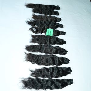 วิกต่อผมมนุษย์ผมหยิกหยักศกธรรมชาติผมมนุษย์แบบ100% - Product Image 6