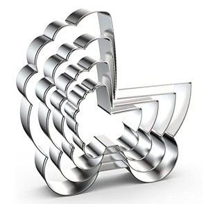 Anneaux de muffins en métal en acier inoxydable Outils de cuisson pour la maison et les ustensiles de cuisine et les restaurants utilisent des outils à biscuits - Product Image 1