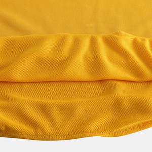 Venta al por mayor de color amarillo de alta calidad Premium Warm Street Wear Hombres Color sólido Mangas completas Sudadera con capucha estampada para hombres - Product Image 4