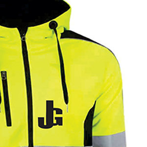 La mejor calidad, alta calidad, chaqueta de seguridad para hombre, poliéster transpirable, tamaño adulto, uniforme de moda de trabajo certificado EN, precio barato - Product Image 6