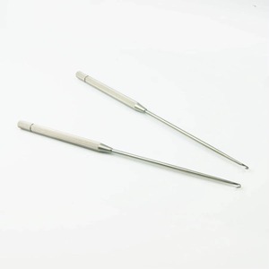 Juego de 2 Piezas de Cuchillo de Gancho para Artroscopia, Acero Inoxidable Alemán, Instrumentos Artroscópicos con Certificación CE, Manual - Product Image 3