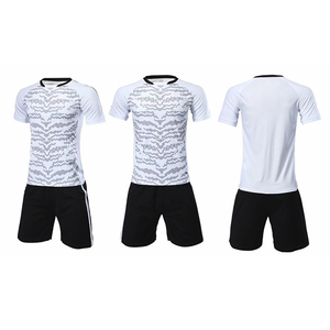 Conjunto de Camiseta de Fútbol de Manga Corta Unisex 2024, Uniforme Deportivo de Fútbol Personalizado de Alta Calidad para Adultos, Ropa Deportiva Automatizada de Cuatro Vías - Product Image 2