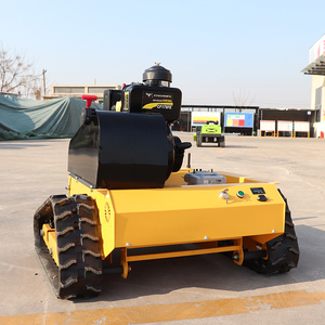 Industrial Professional 4-Stroke Gasoline Lawn Mower 500mm Cutting Width Crawler <b>Remote</b> <b>Control</b> <b>Robot</b> Self Propelled - Product Image 6