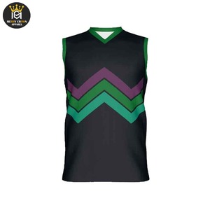 เครื่องแบบบาสเก็ตบอลสำหรับผู้ชายเครื่องแบบทีมพิมพ์ลายตาข่ายใส่ได้สองด้านดีไซน์ออกแบบได้ตามต้องการ - Product Image 2