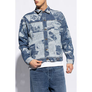 Chaqueta en Oferta para Hombre, Chaqueta Vaquera con Logotipo/Color Personalizado, Color Sólido, Transpirable, Antiarrugas, Estilo Casual y Urbano - Product Image 3