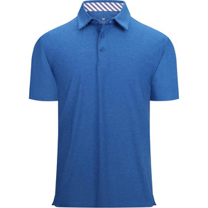 Polo de Golf Unisex de alta calidad, Polo informal de manga corta de secado rápido que absorbe la humedad con impresión Digital personalizada - Product Image 5