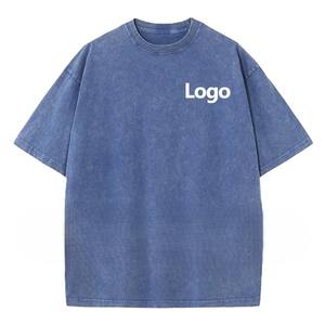 Camiseta Personalizada Unisex Extra Grande de Estilo Hip Hop, Ecológica, Transpirable, 100% Algodón, Anti-Pilling, con Hombros Caídos - Product Image 1