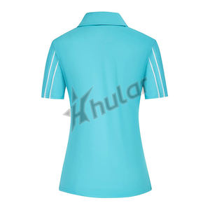 T-shirts d'été à manches courtes pour femmes-T-shirt en coton-Top vintage à col polo avec t-shirt géométrique Slim Fit pour femmes-Vêtements - Product Image 2