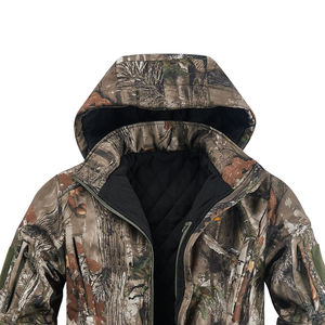 Veste de chasse en velours côtelé imperméable et respirante camouflage hiver avec impression personnalisée pour une utilisation en extérieur par temps froid - Product Image 6