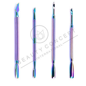 Eco-Friendly Professional Nail Cuticle Pusher Ergonomic Stainless Steel <b>Tool</b> for Manicure & <b>Pedicure</b> - Product Image 5