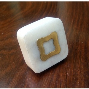 Poignées de porte de placard décoratives modernes et élégantes en marbre massif pour commode, cuisine, armoire et placard - Product Image 6