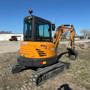 Excavadora de orugas 2024 para CASE CX37C con componentes de núcleo de motor Yanmar incluidos Motor de bomba de engranajes de cilindro hidráulico Eaton PLC - Product Image 1