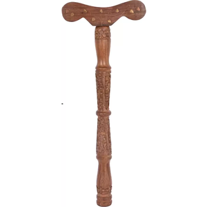 Bâton de Yoga en bois 48cm pour le soutien de l'alignement et de l'équilibrage dans les postures de Yoga-modèle YAW WYS4 prix de gros bon marché - Product Image 5