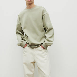 Sweat à capuche en coton à doublure surdimensionnée en soie avec broderie personnalisée et logo Sweat-shirts à capuche doublé en satin pour hommes en éponge française avec impression bouffante - Product Image 4