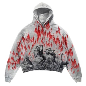 Oem de alta calidad logotipo personalizado espesar 380g bordado pesado pulóver Unisex proveedor sudaderas con capucha de lana para hombres - Product Image 4