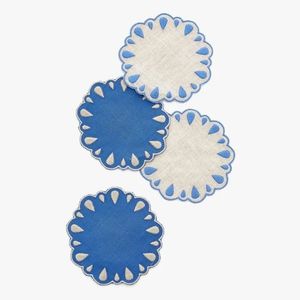 Sets de table classiques en lin durables pour l'extérieur, respirants, décontractés, pour les repas en plein air, les soirées entre amis, les jardins, l'été, en carton - Product Image 3