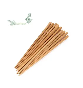 Kerajinan sumpit bambu Vietnam/sumpit bambu dengan Logo kustom dapat kemasan kustom dari Eco2go Vietnam