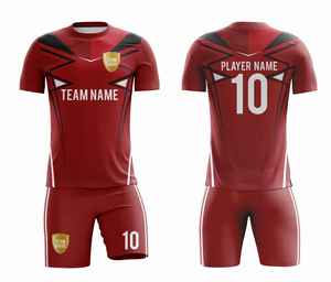 Uniformes de Fútbol Personalizados con el Último Diseño 2026 |   Camisetas Deportivas Transpirables y Ligeras con Estampado Digital de Manga Corta |   Kits OEM - Product Image 1