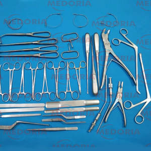 Medoria ชุดผ่าตัดเปิดกะโหลกศีรษะแบบธรรมดา40ชิ้นอุปกรณ์ทางการแพทย์คลาส II - Product Image 5
