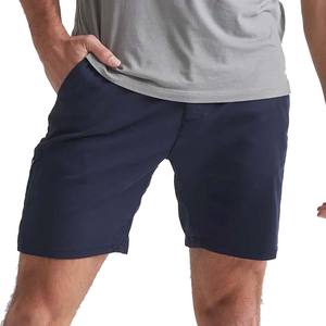 Pantalones cortos de verano de alta calidad, pantalones cortos de algodón con logotipo personalizado para hombre, pantalones cortos informales transpirables de algodón de verano al por mayor de alta calidad - Product Image 1