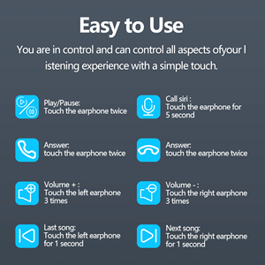 หูฟัง TWS ระดับมืออาชีพสำหรับเล่นกีฬา พร้อมหน้าจอแสดงผลดิจิตอลแสดงสถานะแบตเตอรี่ ชิปเซ็ต JL - Product Image 3