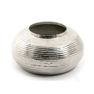 Vase à fleurs de luxe plaqué argent pour chambre à coucher, design de différentes formes, Vases en métal pour la décoration du salon à bas prix - Product Image 3