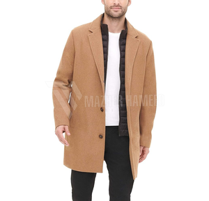 Wholesale <b>Mens</b> <b>Long</b> <b>Overcoat</b> Wool Blend Stylish Formal Winter Outerwear OEM Factory Direct, <b>Men</b> <b>Long</b> Coats 2025 - Product Image 5