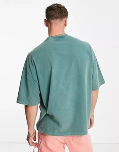 T-shirts délavés à l'acide de haute qualité de créateur personnalisé Vente de gros T-shirts délavés à l'acide vintage vierges pour hommes - Product Image 2