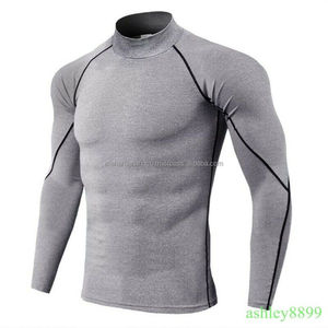 Customization Stock Printed ODM OEM RTS007 Unisex Short Sleeve Rash Guard Breathable Eco-Friendly Quick Dry 180g Nylon Spandex - Product Image 5