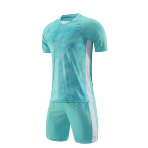 เสื้อฟุตบอลแขนสั้นของผู้ชายเสื้อฟุตบอลออกแบบเฉพาะชื่อทีมจำนวนเสื้อยืดพิมพ์ลาย - Product Image 6