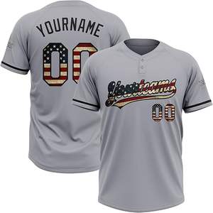 Sublimación personalizada Uniformes de béisbol para adultos 100% Kit de uniforme de béisbol de poliéster Oferta de paquete de tamaño grande para equipo de uniforme de Softbol - Product Image 1