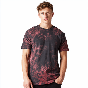 Camiseta de sublimación de lavado ácido para hombre, camiseta de lavado Vintage de poliéster de algodón 100% para hombre, lavada con ácido Camiseta estampada ajustada para hombre - Product Image 4