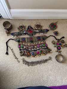 Ensembles afghans de haute qualité pour adultes Service OEM personnalisé Fournisseur direct Fête de mariage Porter Collier en acier inoxydable - Product Image 2