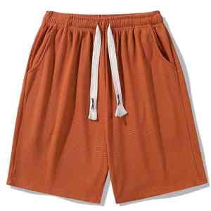 Pantalones cortos de algodón clásicos hechos a medida para hombre, ropa de calle urbana transpirable de verano con ajuste personalizado para venta al por mayor - Product Image 3