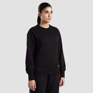 Sweat-shirt en soie biologique GA Zen (noir) – Tricot respirant, streetwear brodé, impression en relief, taille unique, idéal pour l'entraînement hivernal - Product Image 5