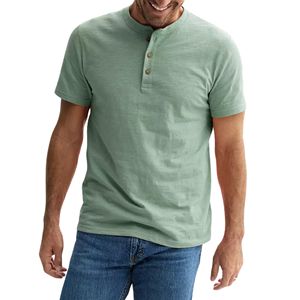 Camisetas de Verano para Hombre, Cuello Redondo, 100% Algodón, Ecológicas, de Secado Rápido, Transpirables y Ligeras - Product Image 1